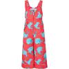Obermeyer Snoverall Print Bib Pants – Kids Girls(Pink Daffy Dayz)