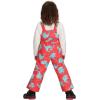 Obermeyer Snoverall Print Bib Pants – Kids Girls(Pink Daffy Dayz)