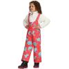 Obermeyer Snoverall Print Bib Pants – Kids Girls(Pink Daffy Dayz)