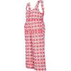 Obermeyer Snoverall Print Bib Pants – Kids Girls(Pink Graphic Heart)