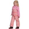 Obermeyer Snoverall Print Bib Pants – Kids Girls(Pink Graphic Heart)