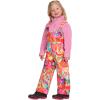 Obermeyer Snoverall Print Bib Pants – Kids Girls(Pink Passion Palette)