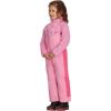 Obermeyer Snoverall Stripe Bib Pants – Kids Girls(Ballet Pink)