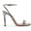 SCHUTZ Women’s Altina Sandals(Prata Shine Lizard)