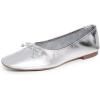 SCHUTZ Women’s Arissa Flats(Silver)