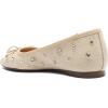 SCHUTZ Women’s Arissa Shine Ballet Flat(Oyster)