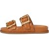 SCHUTZ Women’s Enola Sporty Woven Sandal(Cuoio Brown)