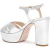 SCHUTZ Women’s Keefa Platform Dress Sandal(Prata)