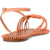 SCHUTZ womens Livia Flat(Coral Sand)
