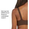 SPANX Bra-Llelujah Lightly Lined Bralette – Wire-Free, Comfortable Support – Wireless, Dig-Free Straps(Chestnut Brown)