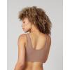 SPANX Breast of Both Worlds Reversible Comfort Bra – Wireless, Seamless Bra – Reversible Design – Wire-Free Comfort(Cafe Au Lait/Chestnut Brown)