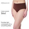 SPANX SPANXsmooth Undie-tectable Brief – Comfortable Core Control – Invisible Shapewear Underwear – No Visible Panty Lines(Hickory)