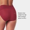 SPANX SPANXsmooth Undie-tectable Brief – Comfortable Core Control – Invisible Shapewear Underwear – No Visible Panty Lines(Moroccan Red)