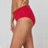 SPANX SPANXsmooth Undie-tectable Brief – Comfortable Core Control – Invisible Shapewear Underwear – No Visible Panty Lines(Red Pop)