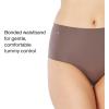 SPANX SPANXsmooth Undie-tectable Brief – Comfortable Core Control – Invisible Shapewear Underwear – No Visible Panty Lines(Umber Ash)