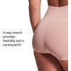 SPANXshape ExtraOrdinary Boyshort – Sculpting Compression – Women’s Shapewear Underwear – Recycled Nylon Fabric Blend(Vintage Rose)