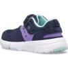 Saucony Kids’ Jazz Lite 2.0 Sneakers(Navy/Purple/Turq)