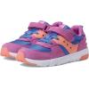 Saucony Kids’ Jazz Lite 2.0 Sneakers(Purple/Peri/Coral)