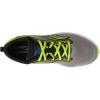 Saucony Unisex-Child Axon Running Shoe(Grey/Lime/Black)