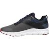 Saucony Unisex-Child Axon Running Shoe(Grey/Navy/Maroon)
