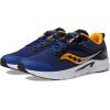 Saucony Unisex-Child Axon Running Shoe(Navy/Gold)