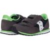 Saucony Unisex-Child Baby Jazz Hook & Loop Seasonal Sneaker(Grey/Black/Green)