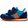 Saucony Unisex-Child Baby Jazz Hook & Loop Seasonal Sneaker(Navy/Teal/Orange)
