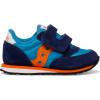 Saucony Unisex-Child Baby Jazz Hook & Loop Seasonal Sneaker(Navy/Teal/Orange)