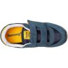 Saucony Unisex-Child Baby Jazz Hook & Loop Seasonal Sneaker(Navy/Yellow)