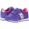 Saucony Unisex-Child Baby Jazz Hook & Loop Seasonal Sneaker(Purple Swirl)