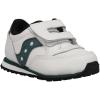 Saucony Unisex-Child Baby Jazz Hook & Loop Seasonal Sneaker(White/Green)