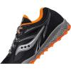 Saucony Unisex-Child Cohesion Tr14 Lace to Toe(Black/Orange)