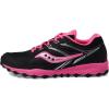 Saucony Unisex-Child Cohesion Tr14 Lace to Toe(Black/Pink)