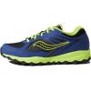 Saucony Unisex-Child Cohesion Tr14 Lace to Toe(Blue/Black/Green)