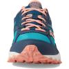 Saucony Unisex-Child Cohesion Tr14 Lace to Toe(Navy/Teal/Coral)