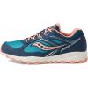 Saucony Unisex-Child Cohesion Tr14 Lace to Toe(Navy/Teal/Coral)