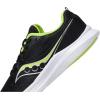 Saucony Unisex-Child Kinvara 13(Black/Lime)