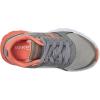 Saucony Unisex-Child Wind 2.0(Grey/Coral)