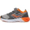 Saucony Unisex-Child Wind Alternative Closure 2.0(Grey/Orange)