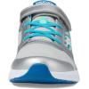 Saucony Unisex-Child Wind Alternative Closure 2.0(Turq/Silver)