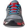 Saucony Unisex-Child Wind Shield 2.0 Running Shoe(Grey/Red)