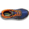 Saucony Unisex-Child Wind Shield 2.0 Running Shoe(Navy/Grey/Orange)