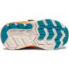 Saucony unisex-child Wind Shield a/CRunning Shoe(Grey/Orange/Blue)