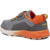 Saucony unisex-child Wind Shield a/CRunning Shoe(Grey/Orange/Blue)