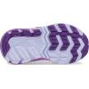 Saucony unisex-child Wind Shield a/CRunning Shoe(Silver/Purple)