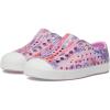 Native Shoes Kids Unisex Jefferson Sugarlite Print (Little Kid)(Winterberry Pink/Shell White/Haze Eucamo)