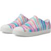 Native Shoes Unisex Jefferson Sugarlite Print(Shell White/Shell White/Pastel Multi Stripe 2)