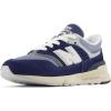 New Balance Unisex-Child 997r Sneaker(Blue)