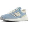 New Balance Unisex-Child 997r Sneaker(Chrome Blue/Linen)
