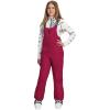 Obermeyer Anya Bib Pants – Teen Girls(Burgundy Pink Mulberry)